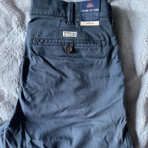 NWT FAHERTY BRAND MENS “ISLAND LIFE CHINO” SIZE 32 x 32 IN VINTAGE NAVY.